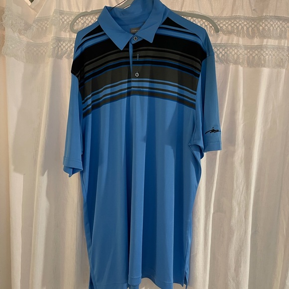 Striped Golf Shirt - Picture 1 of 2